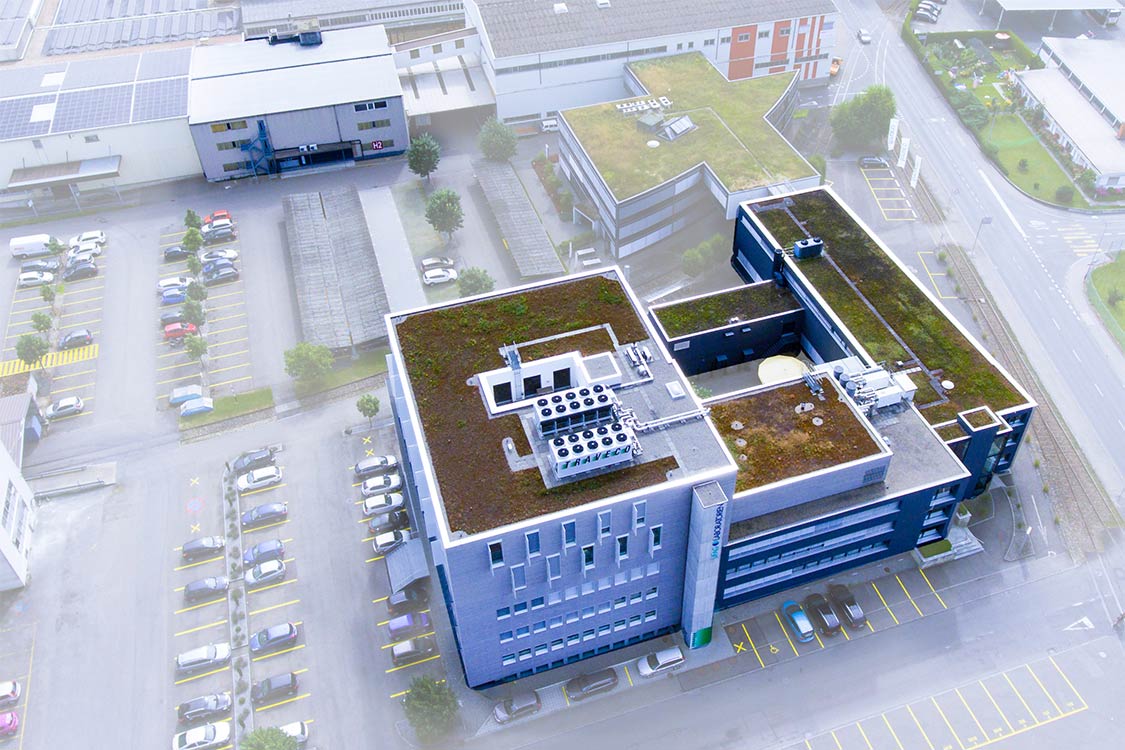 Aerial photograph of UFAG Laboratorien AG